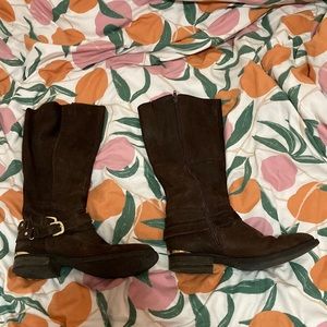 Steve Madden Brown Wide Calf Boots